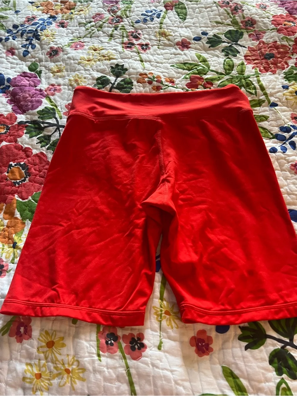Tory Burch Bright Red Women's Bike Shorts